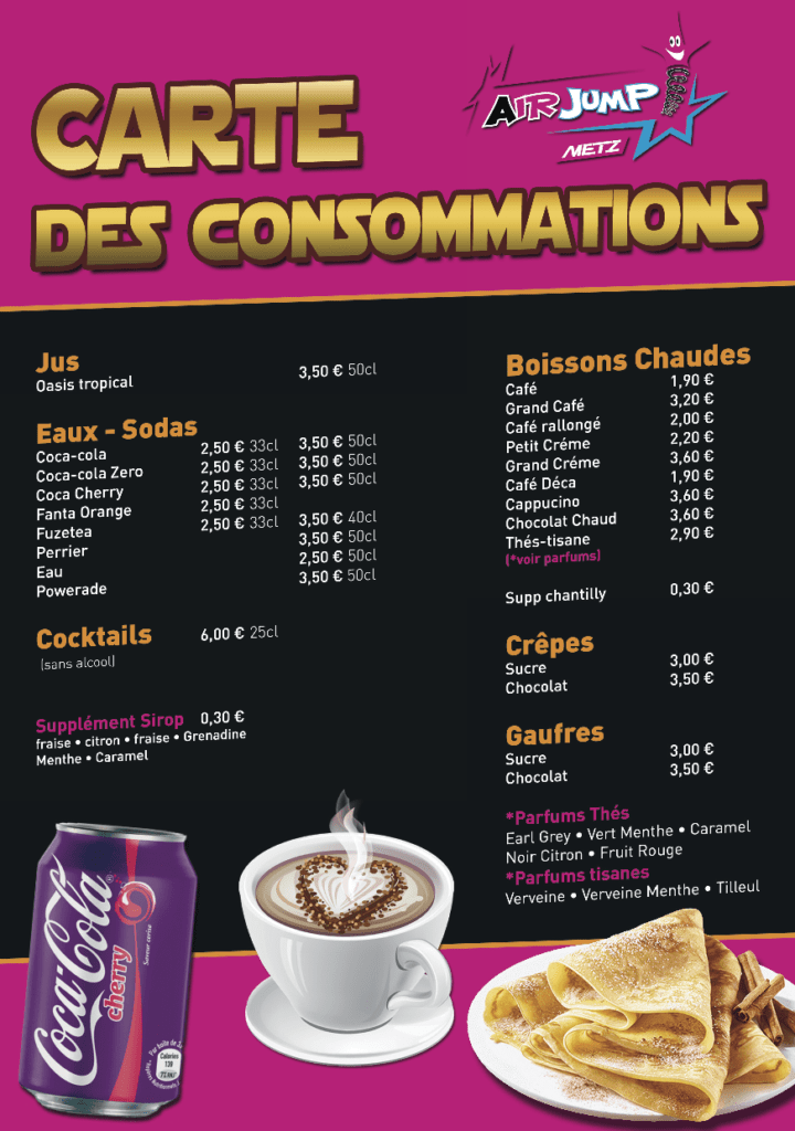 Carte-consommations-Airjump-Metz-Trampoline-park